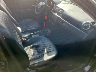2008 Mazda 3 I (BK) Рестайлинг, чёрный, 580000 рублей, вид 5