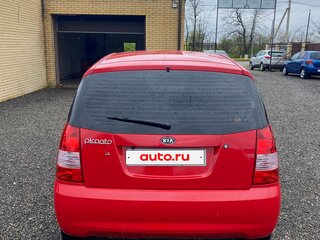 2007 Kia Picanto I, красный, 300000 рублей, вид 3