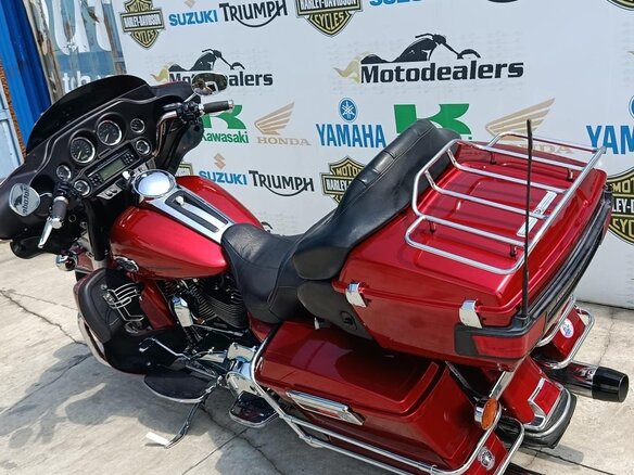 2008 Harley-Davidson Electra Glide, красный, 670000 рублей - вид 5