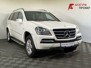 2012 Mercedes-Benz GL-Класс 350 I (X164) Рестайлинг, белый, 1950000 рублей, вид 3