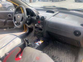 2007 Chevrolet Aveo I, жёлтый, 220000 рублей, вид 4