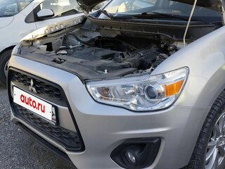 2014 Mitsubishi ASX I Рестайлинг, серебристый, 1250000 рублей, вид 4