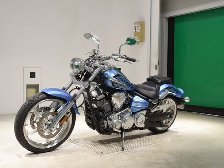 2013 Yamaha XV 1900, голубой, 1210000 рублей, вид 4