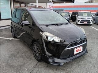 2015 Toyota Sienta II, чёрный, 850000 рублей, вид 3