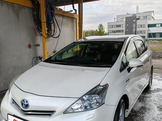 2012 Toyota Prius Alpha I (ZVW40/41), белый, 1330000 рублей, вид 2