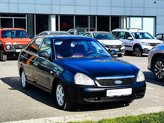 2008 Lada (ВАЗ) Priora I, чёрный, 195208 рублей, вид 2