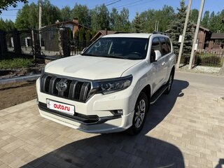 2019 Toyota Land Cruiser Prado 150 Series Рестайлинг 2, белый, 5650000 рублей, вид 2