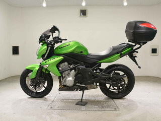 2008 Kawasaki ER-6N, зелёный, 395000 рублей, вид 2