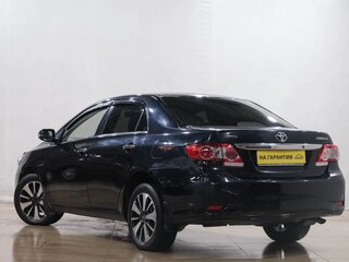 2012 Toyota Corolla X (E140, E150) Рестайлинг, чёрный, 959000 рублей, вид 4
