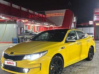 2016 Kia Optima IV, жёлтый, 850000 рублей, вид 1
