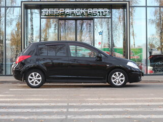 2007 Nissan Tiida I, чёрный, 595000 рублей, вид 4
