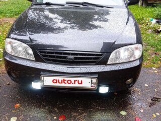 2009 Kia Spectra I Рестайлинг 2, чёрный, 345000 рублей, вид 1