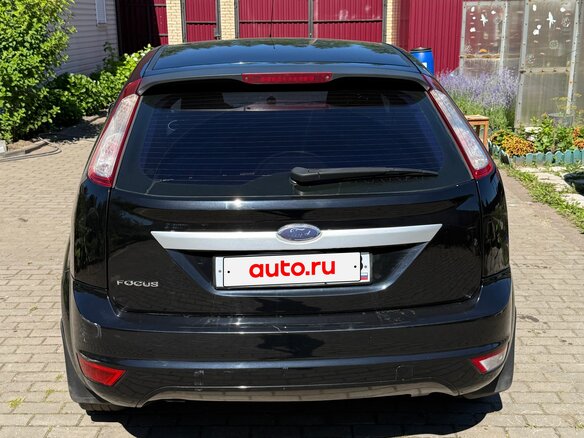 2008 Ford Focus II Рестайлинг, чёрный, 450000 рублей - вид 3