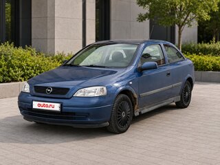 2002 Opel Astra G, синий, 170000 рублей, вид 2