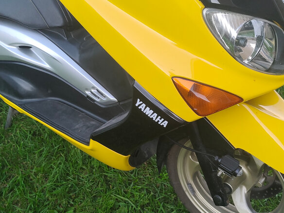 2001 Yamaha TMAX, жёлтый, 280000 рублей - вид 15