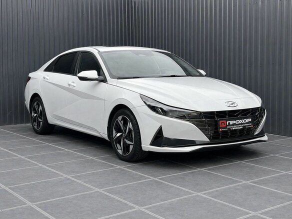 2022 Hyundai Elantra VII (CN7), белый, 1886000 рублей - вид 4