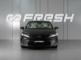 2021 Toyota Camry VIII (XV70) Рестайлинг, чёрный, 3529000 рублей, вид 3