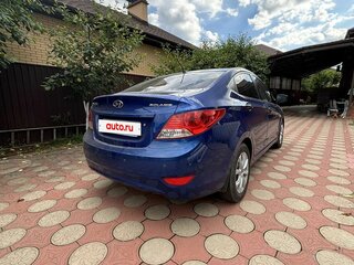 2013 Hyundai Solaris I, синий, 560000 рублей, вид 5