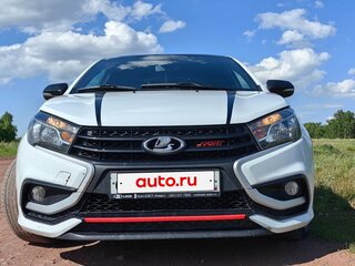 2019 Lada (ВАЗ) Vesta Sport I, белый, 1200000 рублей, вид 5