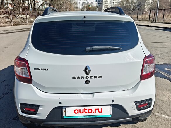 2019 Renault Sandero Stepway II Рестайлинг, белый, 850000 рублей - вид 4