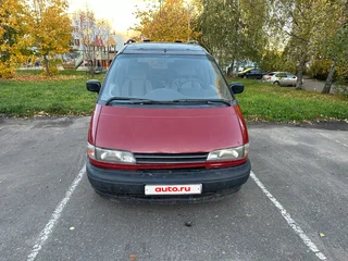 1994 Toyota Previa I (XR10, XR20), красный, 400000 рублей, вид 2