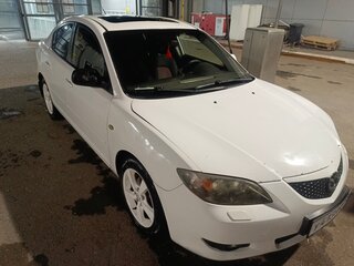 2005 Mazda 3 I (BK), белый, 345000 рублей, вид 4