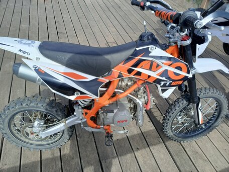 2024 Kayo Basic TT125, оранжевый, 70000 рублей, вид 5