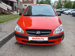 2010 Hyundai Getz I Рестайлинг, красный, 420000 рублей, вид 3