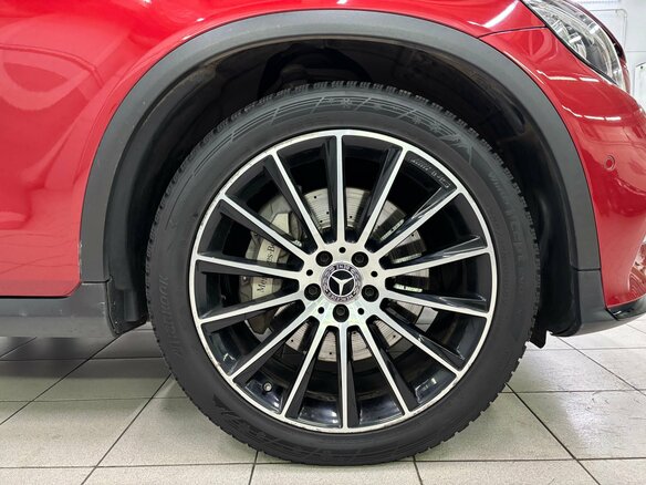 2017 Mercedes-Benz GLC Coupe 250 I (C253), красный - вид 20