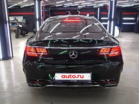 2019 Mercedes-Benz S-Класс 450 4MATIC VI (W222, C217) Рестайлинг, синий, 8000000 рублей, вид 3