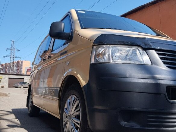 2008 Volkswagen Transporter T5, золотистый, 878000 рублей - вид 15