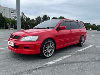 2002 Mitsubishi Lancer Cedia IX, красный, 400000 рублей, вид 1