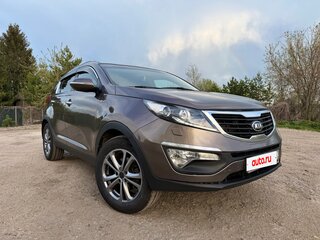 2013 Kia Sportage III, коричневый, 1300000 рублей, вид 1