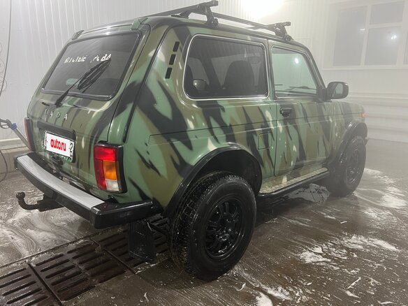 2017 Lada (ВАЗ) 2121 (4x4) I Рестайлинг, чёрный, 820000 рублей - вид 3