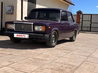 2002 Lada (ВАЗ) 2107, фиолетовый, 165500 рублей, вид 2
