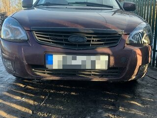 2008 Lada (ВАЗ) Priora I, пурпурный, 170000 рублей, вид 2