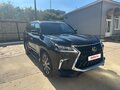 2019 Lexus LX 570 III Рестайлинг 2, чёрный, 7950000 рублей - вид 1
