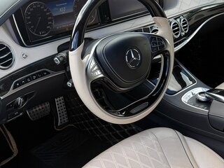 2014 Mercedes-Benz S-Класс 500 VI (W222, C217), чёрный, 3500000 рублей, вид 3