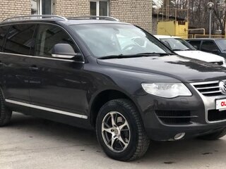 2008 Volkswagen Touareg I Рестайлинг, серый, 1320000 рублей, вид 3
