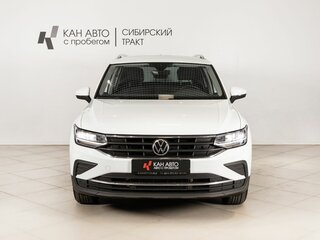2021 Volkswagen Tiguan II Рестайлинг, белый, 3387458 рублей, вид 2