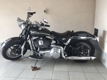 2004 Harley-Davidson Springer Softail, зелёный, 1500000 рублей, вид 1