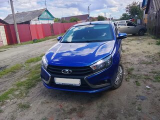 2020 Lada (ВАЗ) Vesta I, синий, 900000 рублей, вид 1