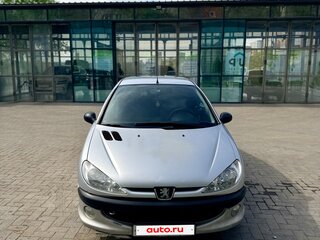 2007 Peugeot 206, серебристый, 320000 рублей, вид 4