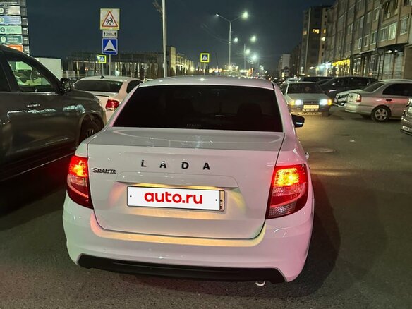 2023 Lada (ВАЗ) Granta I Рестайлинг, белый, 780000 рублей - вид 6