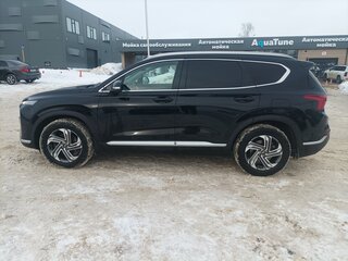 2021 Hyundai Santa Fe IV Рестайлинг, чёрный, 3750000 рублей, вид 4