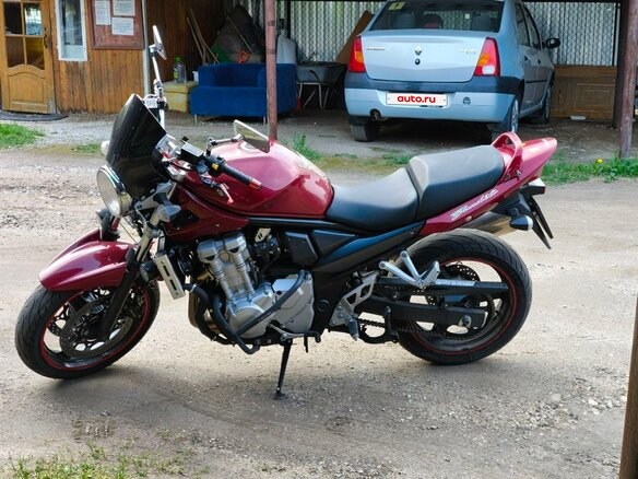 2007 Suzuki Bandit GSF 650, красный, 450000 рублей - вид 7