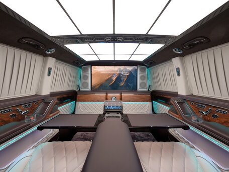 2026 Mercedes-Benz V-Класс Extra Long 300 d экстра длинный III (W447) Рестайлинг 2, чёрный, 44500000 рублей, вид 1
