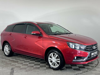 2019 Lada (ВАЗ) Vesta SW I, красный, 730000 рублей, вид 2