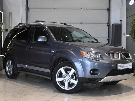 2007 Mitsubishi Outlander II, серый, 1045000 рублей, вид 1