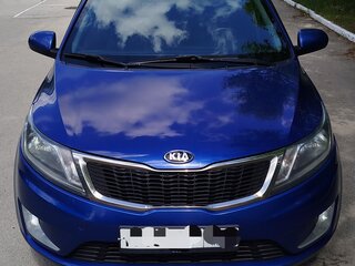 2014 Kia Rio 5-speed III, синий, 990000 рублей, вид 2